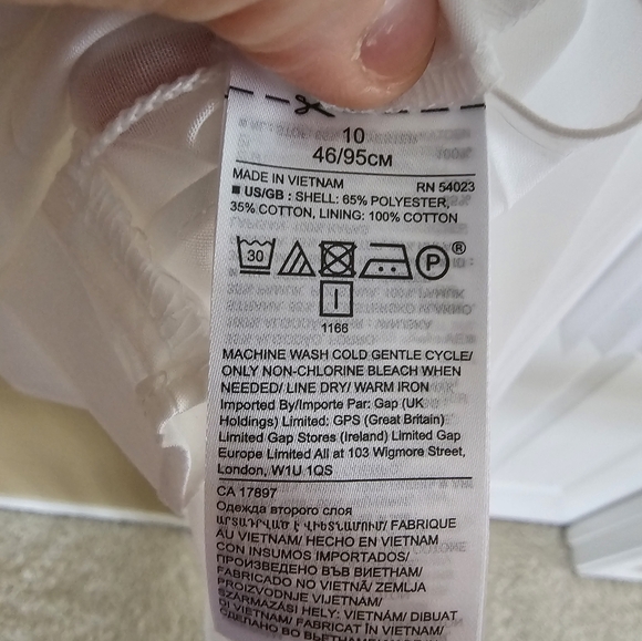 Banana Republuc White Pleated Maxi Skirt - Picture 5 of 5